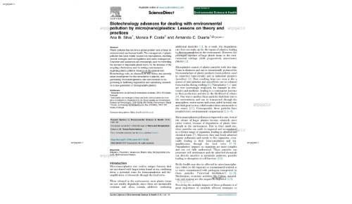 Biotechnology advances for dealing with environmental pollution by micro(nano)plastics: Lessons on theory and practices